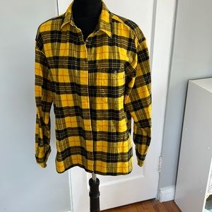Wild Fable yellow flannel